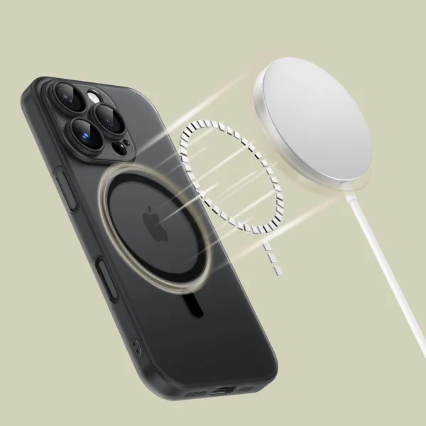 Tech-Protect MagSlim MagSafe Case for iPhone 16 Pro Max - Semi-Transparenteng