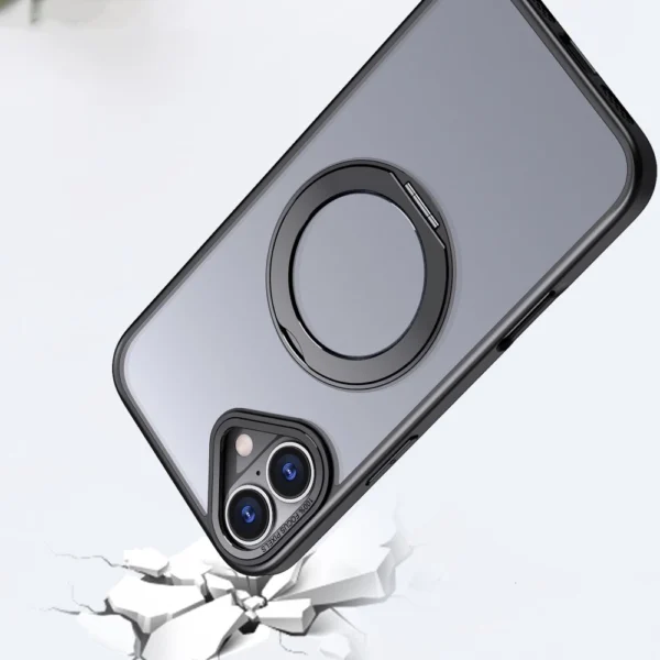 Tech-Protect MagRing MagSafe case for iPhone 16 - translucenteng