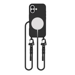 Tech-Protect MagNecklace MagSafe iPhone 16 Case - Blackeng