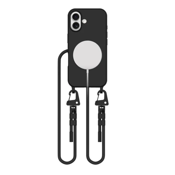 Tech-Protect MagNecklace MagSafe iPhone 16 Case - Blackeng