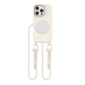 Tech-Protect MagNecklace MagSafe iPhone 16 Pro Case - Beigeeng