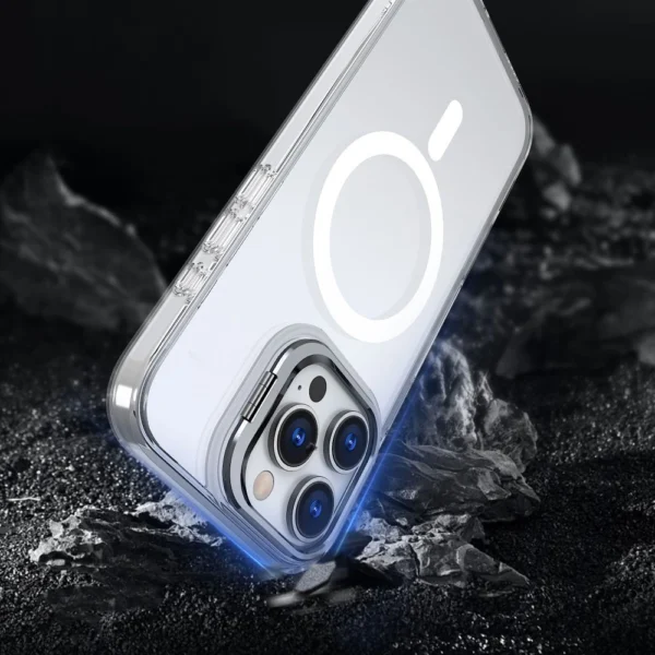 Tech-Protect MagStand MagSafe Case for iPhone 16 Pro Max - Cleareng