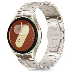 Tech-Protect Stainless Line strap for Samsung Galaxy Watch 4 / 5 / 5 PRO / 6 / 7 / FE - titaniumeng