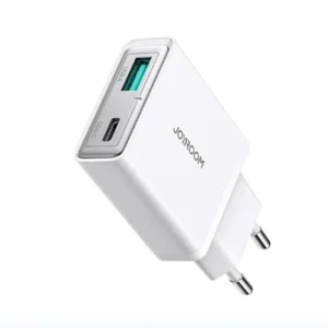 Joyroom JR-TCF14 20W USB-A USB-C Super Slim Wall Charger - Whiteeng