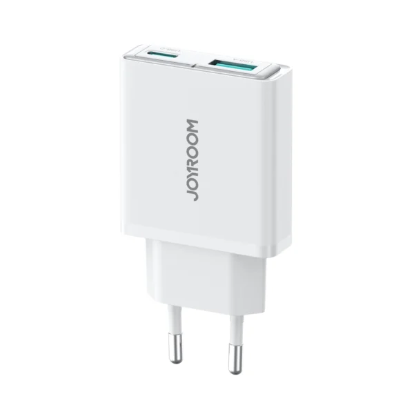 Joyroom JR-TCF14 20W USB-A USB-C Super Slim Wall Charger - Whiteeng