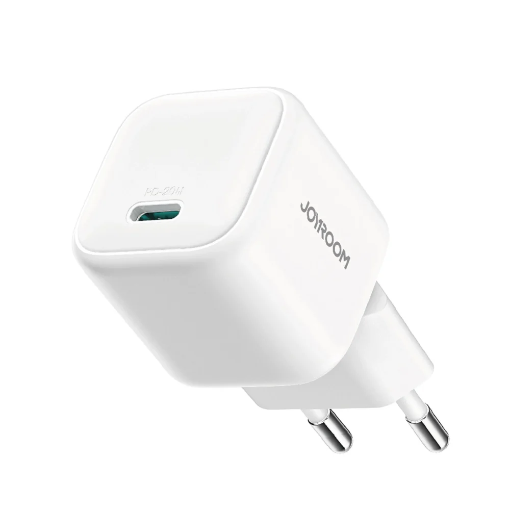 Joyroom JR-TCG08 GaN 20W Power Delivery Wall Charger - Whiteeng