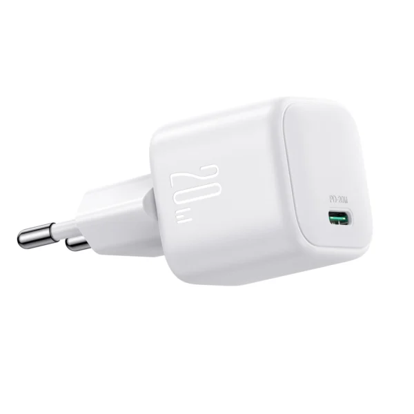 Joyroom JR-TCG08 GaN 20W Power Delivery Wall Charger - Whiteeng