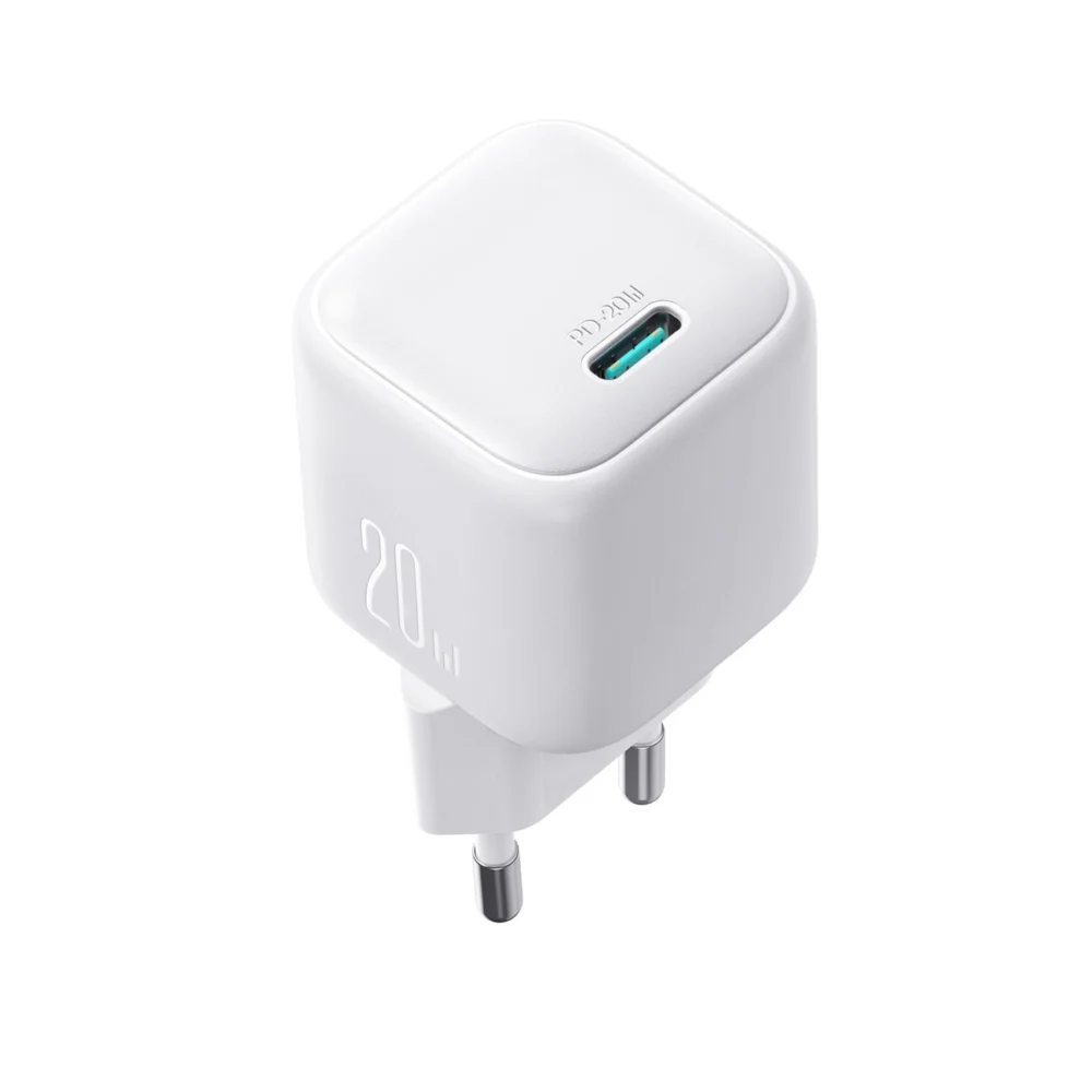 Joyroom JR-TCG08 GaN 20W Power Delivery Wall Charger - Whiteeng