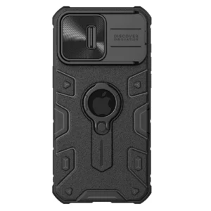 Nillkin CamShield Armor Case for iPhone 15 Pro Max - Blackeng