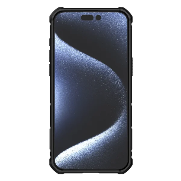 Nillkin CamShield Armor Case for iPhone 15 Pro Max - Blackeng