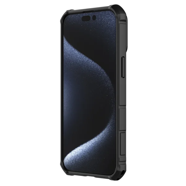 Nillkin CamShield Armor Case for iPhone 15 Pro Max - Blackeng