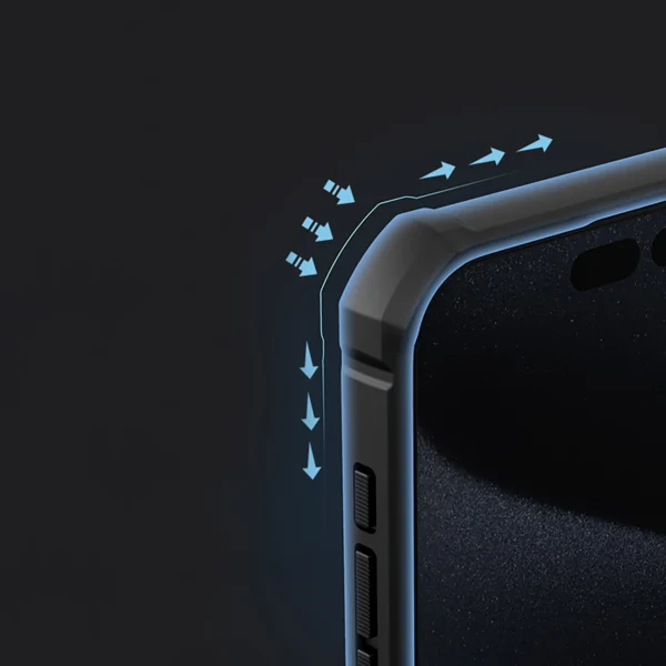 Nillkin CamShield Armor Case for iPhone 15 Pro Max - Blackeng