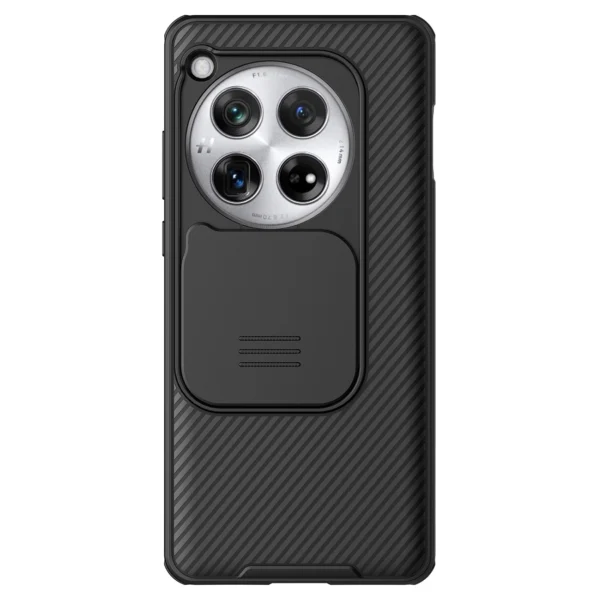 Nillkin CamShield Pro Case for OnePlus 12 with Camera Cover - Blackeng