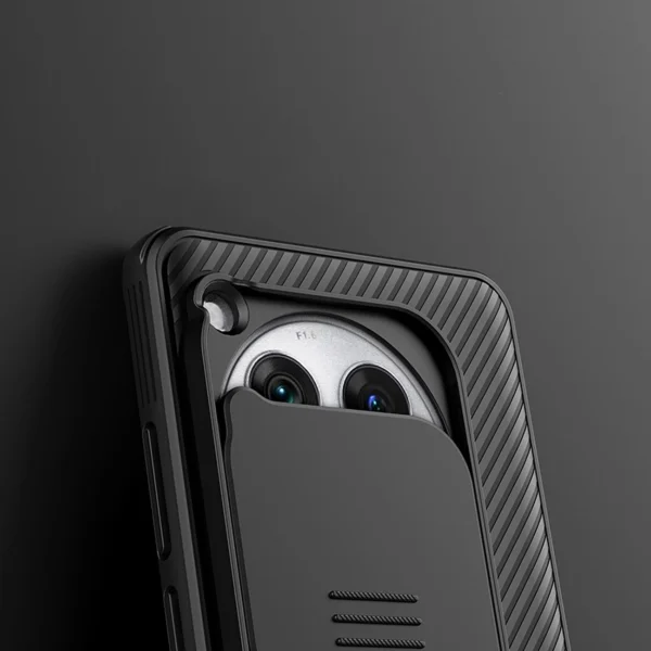 Nillkin CamShield Pro Case for OnePlus 12 with Camera Cover - Blackeng