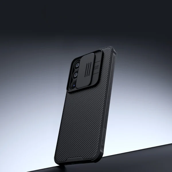 Nillkin CamShield Pro Case for Samsung Galaxy A55 with Camera Cover - Blackeng
