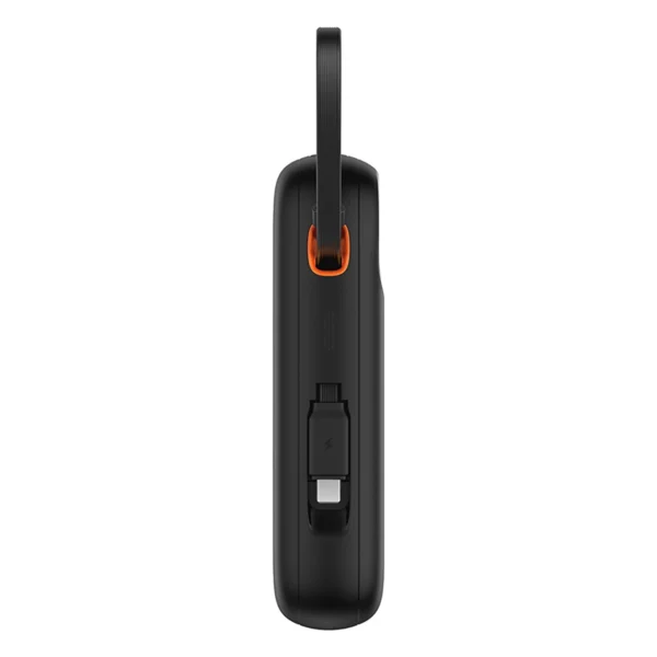 Baseus QPow 2 30W 10000mAh Power Bank with Built-in USB-C Cables - Blackeng