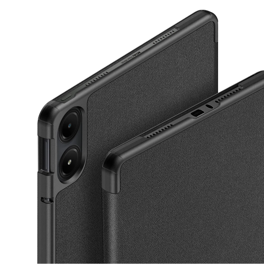 Dux Ducis Domo Case with Flip and Smart Sleep for Xiaomi Redmi Pad Pro (4G/5G)/Poco Pad 12.1 - Blackeng