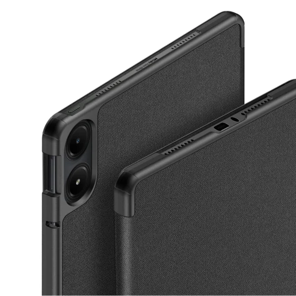 Dux Ducis Domo Case with Flip and Smart Sleep for Xiaomi Redmi Pad Pro (4G/5G)/Poco Pad 12.1 - Blackeng