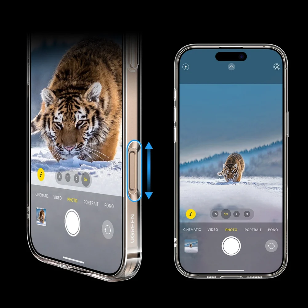 Ugreen Classy Clear Magnetic Case for iPhone 16 Pro Max - Transparenteng