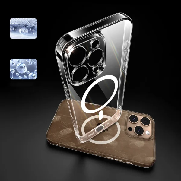 Ugreen Classy Clear Magnetic Case for iPhone 16 Pro Max - Transparenteng
