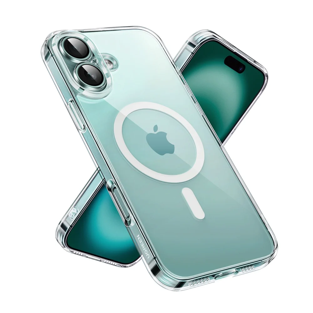 Ugreen Classy Clear Magnetic iPhone 16 Case - Transparenteng