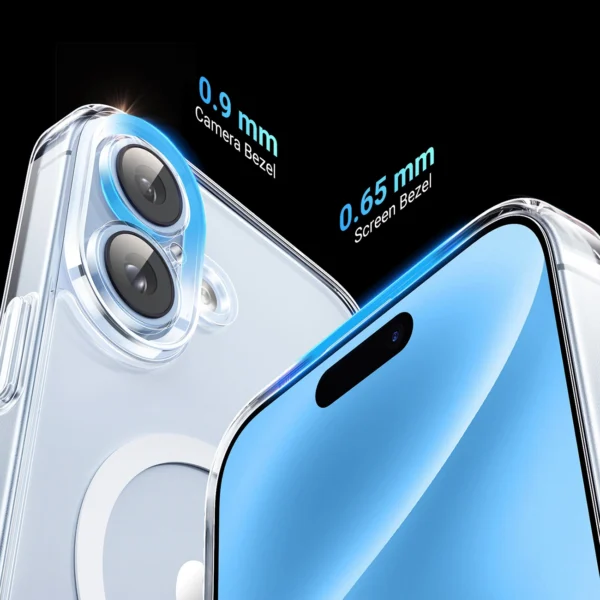 Ugreen Classy Clear Magnetic iPhone 16 Case - Transparenteng