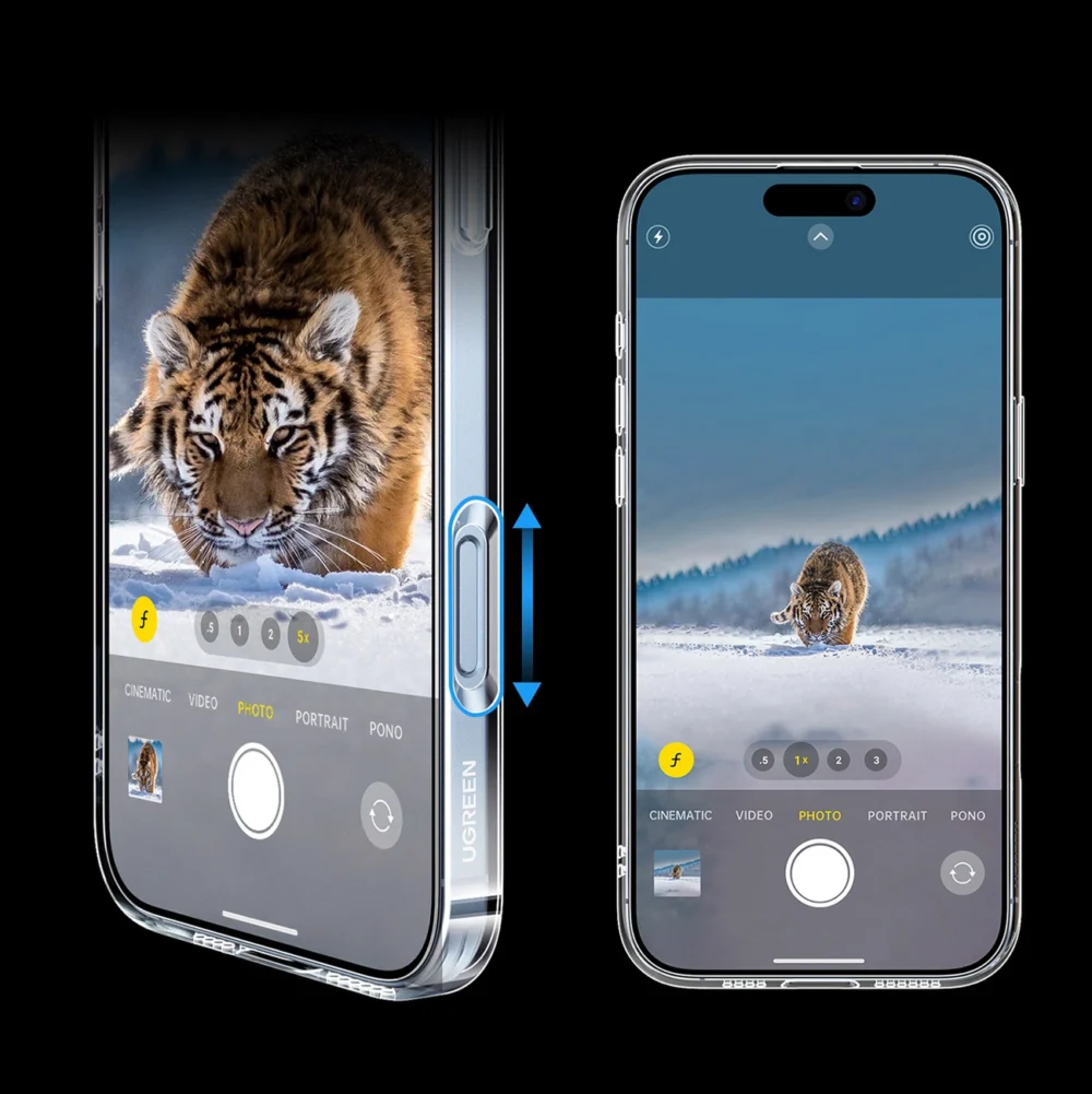 Ugreen Classy Clear Magnetic Case for iPhone 16 Plus - Transparenteng