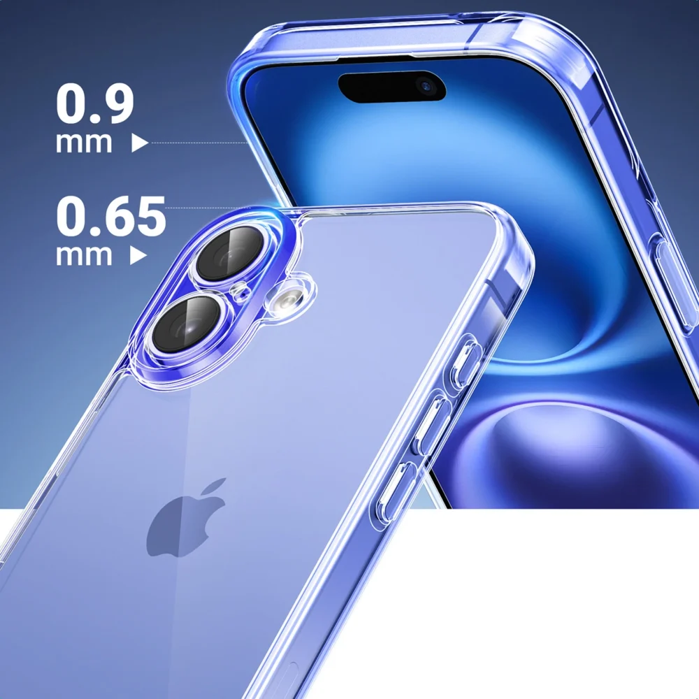 Ugreen Classy Clear Protective Case for iPhone 16 - Transparenteng