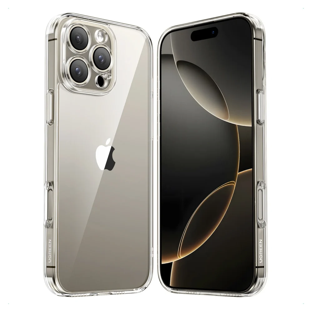 Ugreen Classy Clear Protective Case for iPhone 16 Pro - Transparenteng