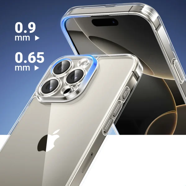 Ugreen Classy Clear Protective Case for iPhone 16 Pro - Transparenteng