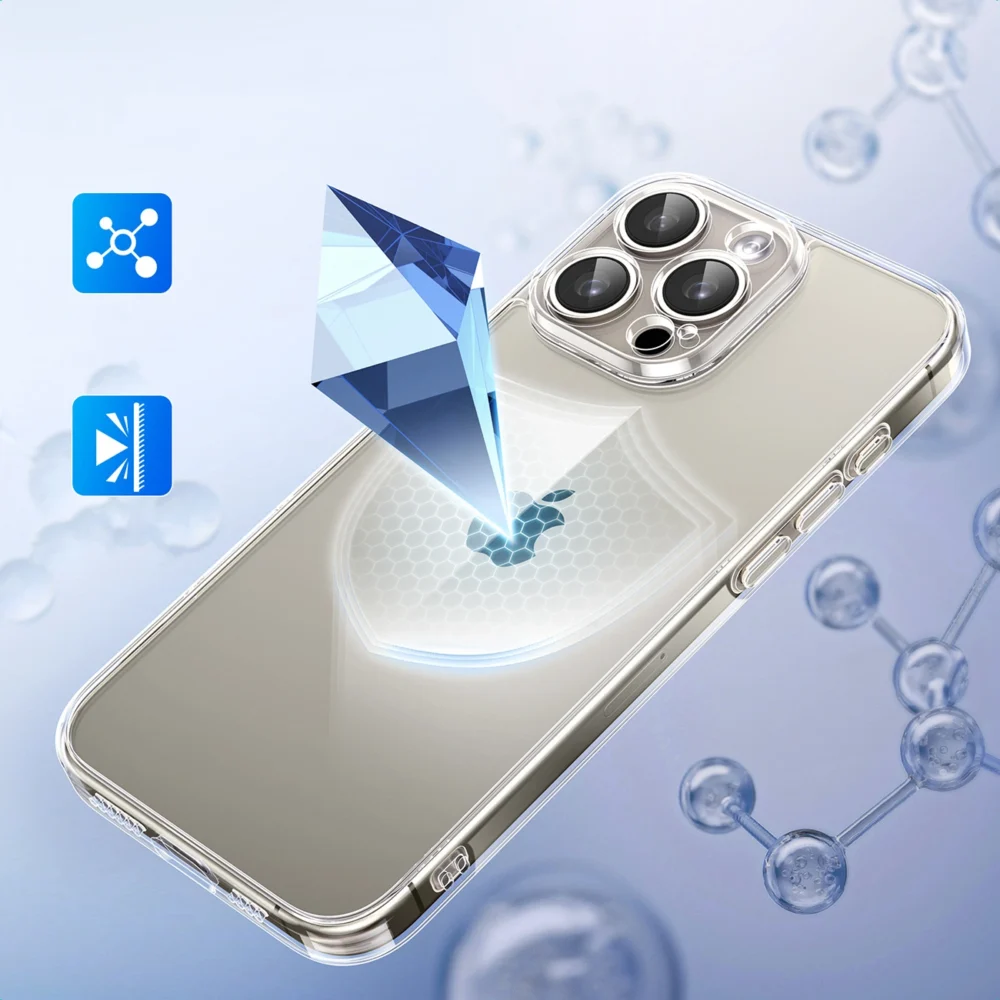 Ugreen Classy Clear Protective Case for iPhone 16 Pro - Transparenteng
