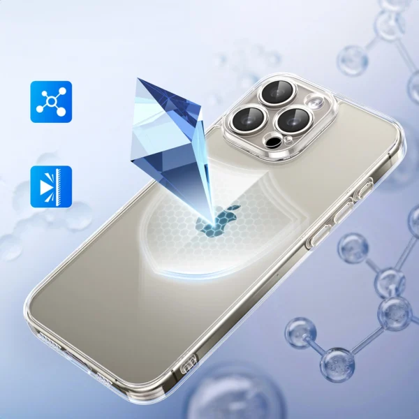 Ugreen Classy Clear Protective Case for iPhone 16 Pro - Transparenteng