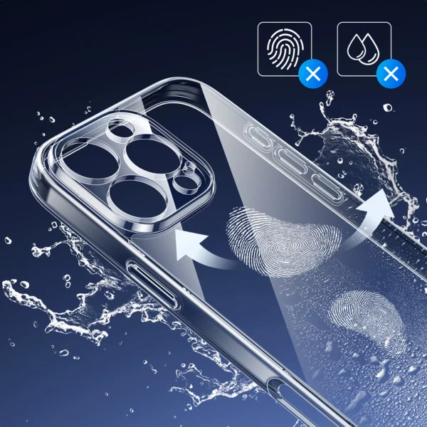 Ugreen Classy Clear Protective Case for iPhone 16 Pro - Transparenteng