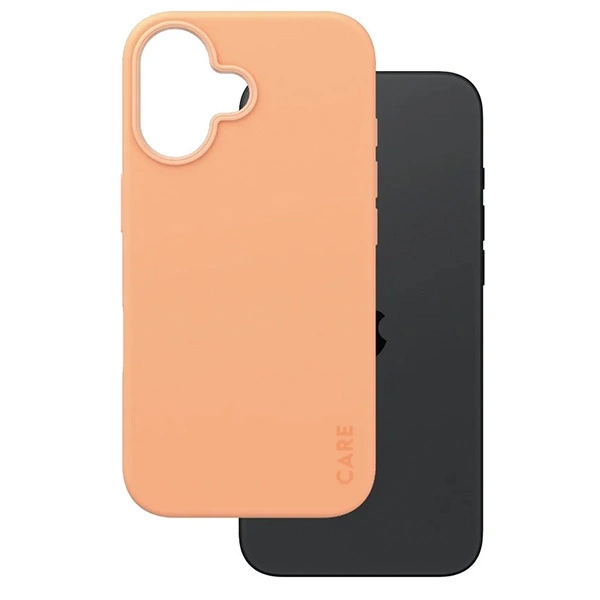 CARE by PanzerGlass Fashion Case iPhone 16 6.1" peach/peachy MagSafe 1389eng