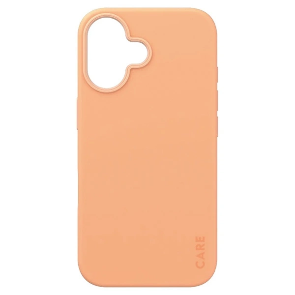 CARE by PanzerGlass Fashion Case iPhone 16 6.1" peach/peachy MagSafe 1389eng