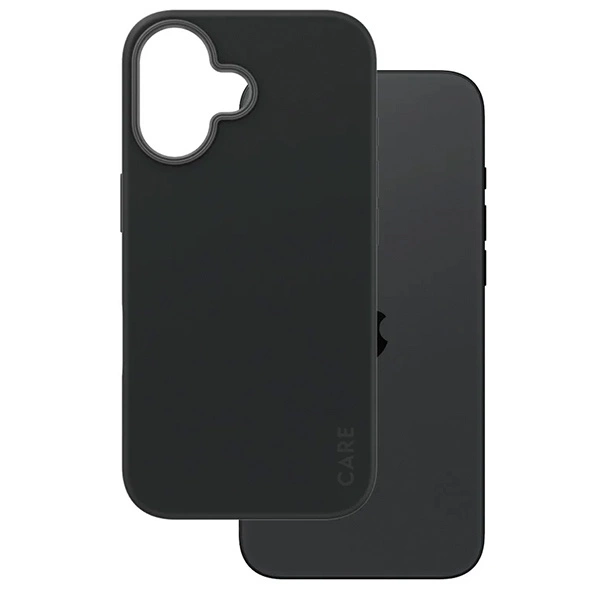 CARE by PanzerGlass Fashion Case iPhone 16 6.1" black/black MagSafe 1377eng