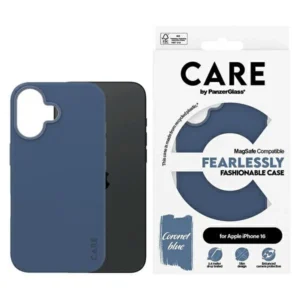 CARE by PanzerGlass Fashion Case iPhone 16 6.1" blue/blue MagSafe 1381eng