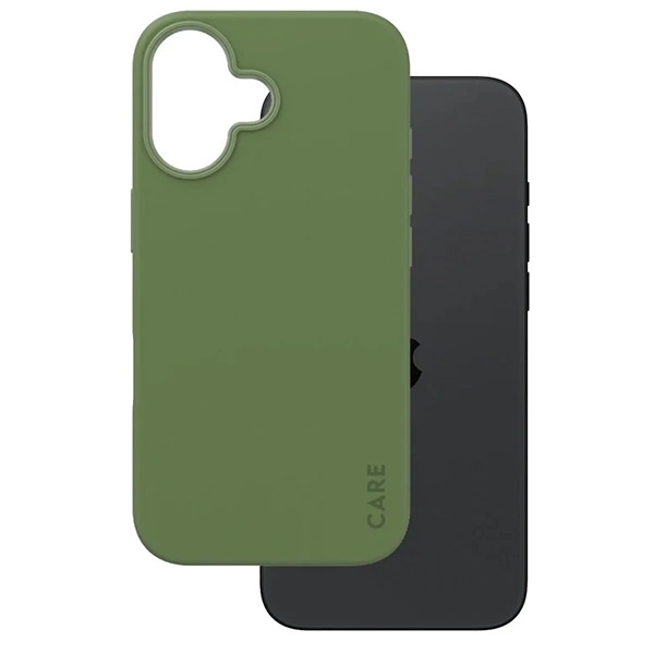 CARE by PanzerGlass Fashion Case iPhone 16 6.1" green/green MagSafe 1385eng