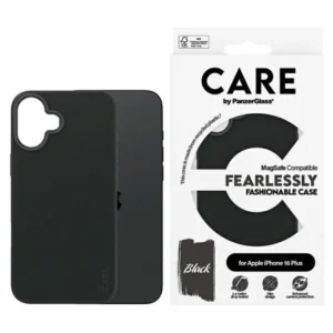 CARE by PanzerGlass Fashion Case iPhone 16 Plus 6.7" black/black MagSafe 1379eng