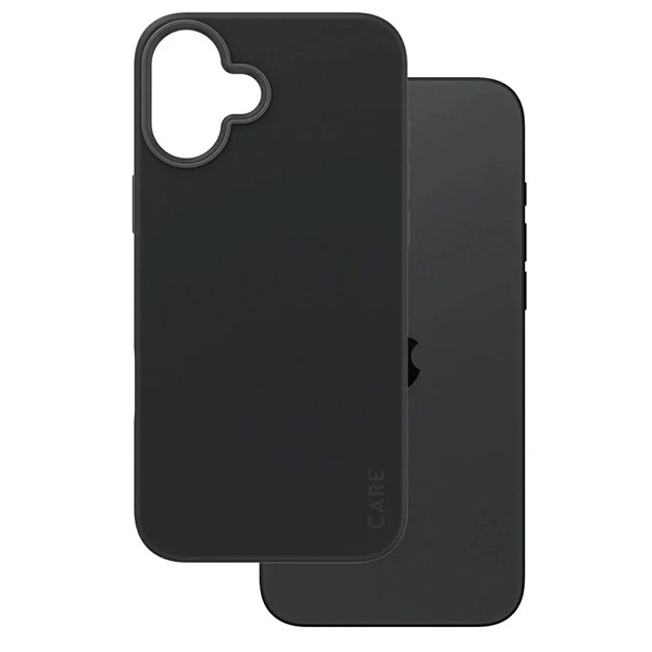 CARE by PanzerGlass Fashion Case iPhone 16 Plus 6.7" black/black MagSafe 1379eng