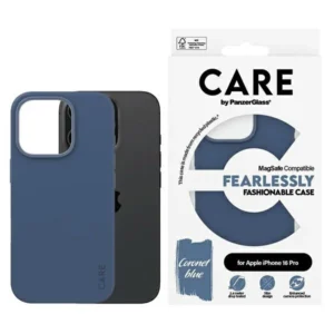 CARE by PanzerGlass Fashion Case iPhone 16 Pro 6.3" blue/blue MagSafe 1382eng
