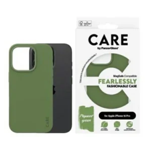 CARE by PanzerGlass Fashion Case iPhone 16 Pro 6.3" green/green MagSafe 1386eng