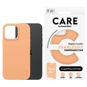 CARE by PanzerGlass Fashion Case iPhone 16 Pro Max 6.9" Peachy MagSafe 1392eng