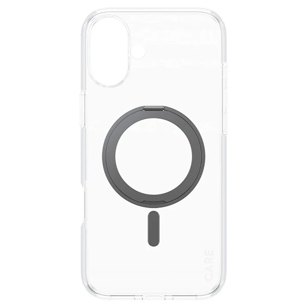 CARE by PanzerGlass Feature Kickstand Case iPhone 16 Plus 6.7" black/black MagSafe 1323eng