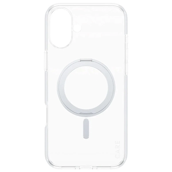 CARE by PanzerGlass Feature Kickstand Case iPhone 16 Plus 6.7" silver/silver MagSafe 1327eng