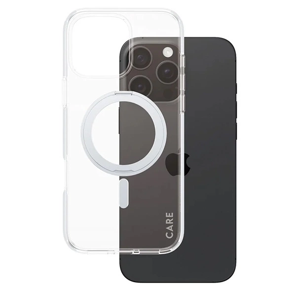 CARE by PanzerGlass Feature Kickstand Case iPhone 16 Pro Max 6.9" silver/silver MagSafe 1328eng