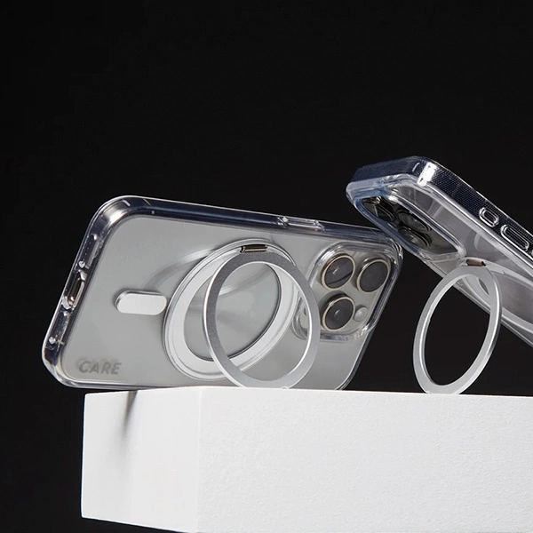 CARE by PanzerGlass Feature Kickstand Case iPhone 16 Pro Max 6.9" silver/silver MagSafe 1328eng
