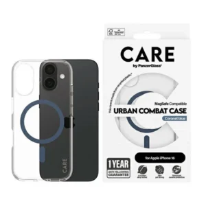 CARE by PanzerGlass Flagship Case iPhone 16 6.1" blue/blue MagSafe 1365eng