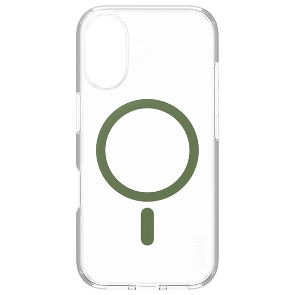 CARE by PanzerGlass Flagship Case iPhone 16 6.1" green/green MagSafe 1369eng