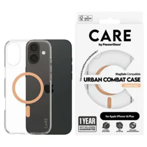 CARE by PanzerGlass Flagship Case iPhone 16 Plus 6.7" peach/peachy MagSafe 1375eng